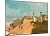 Long Branch New Jersey-Winslow Homer-Mounted Art Print