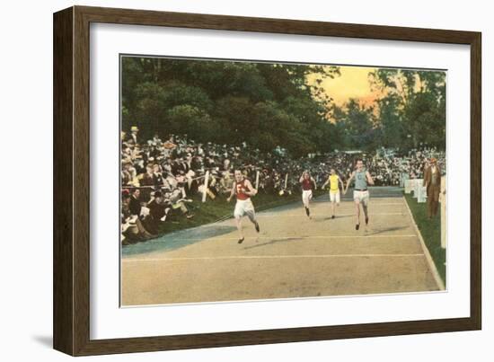 Long Distance Runners-null-Framed Art Print