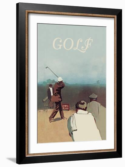 Long Drive-null-Framed Art Print