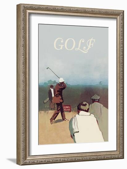 Long Drive-null-Framed Art Print