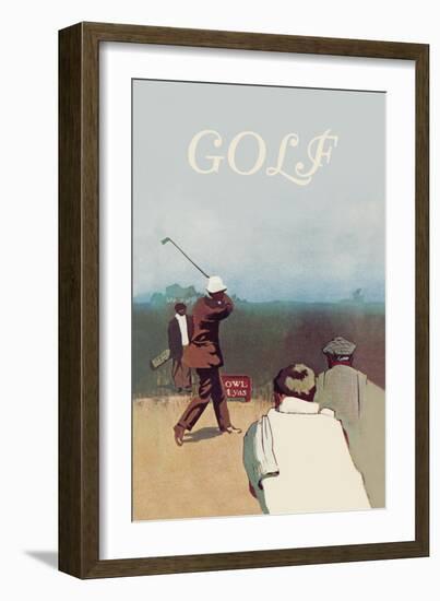 Long Drive-null-Framed Art Print