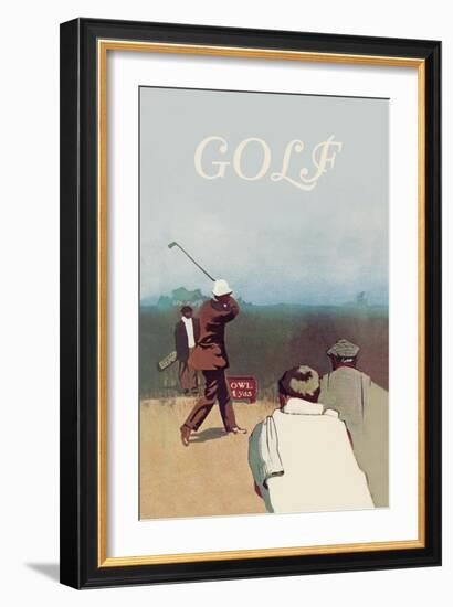 Long Drive-null-Framed Art Print