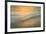 Long exposure at sunset of colors on water-Sheila Haddad-Framed Premium Photographic Print