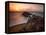 Long Exposure of Buraco Da Raquel Rock Formation on Fernando De Noronha at Sunrise-Alex Saberi-Framed Premier Image Canvas