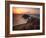 Long Exposure of Buraco Da Raquel Rock Formation on Fernando De Noronha at Sunrise-Alex Saberi-Framed Photographic Print