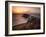 Long Exposure of Buraco Da Raquel Rock Formation on Fernando De Noronha at Sunrise-Alex Saberi-Framed Photographic Print