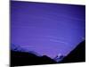 Long Exposure of Night Sky over Aoraki Mount Cook National Park, UNESCO World Heritage Site, South -Ben Pipe-Mounted Photographic Print