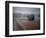 Long exposure of the flowing sea and a heart shaped rock on the Portizuelo beach, Asturias, Spain-Francesco Fanti-Framed Photographic Print