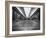 Long Gallery of Paintings at Louvre Museum with Skylight Ceilings-Nat Farbman-Framed Photographic Print