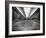 Long Gallery of Paintings at Louvre Museum with Skylight Ceilings-Nat Farbman-Framed Photographic Print