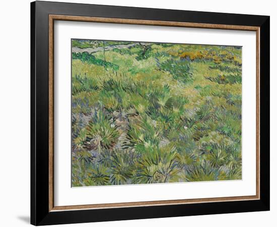 Long Grass with Butterflies, 1890-Vincent van Gogh-Framed Giclee Print