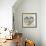 Long Horn Sheep-Lou Gibbs-Framed Giclee Print displayed on a wall