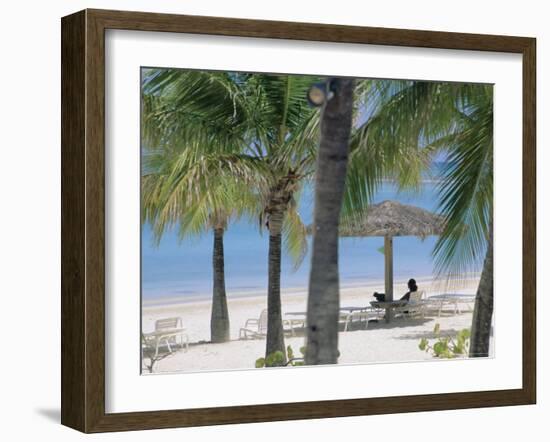 Long Island, North-East Coast, Antigua, Caribbean-J P De Manne-Framed Photographic Print