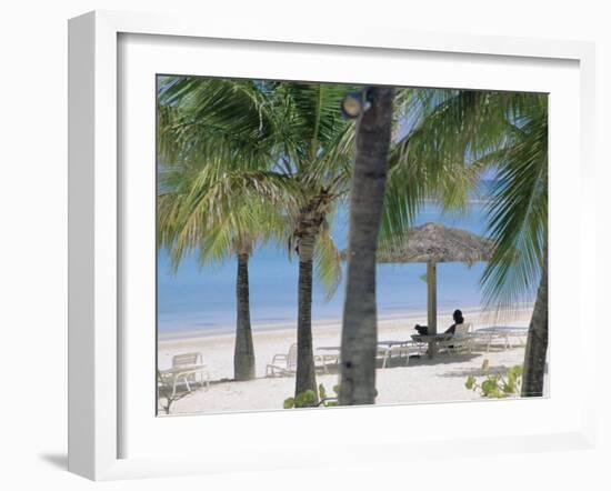 Long Island, North-East Coast, Antigua, Caribbean-J P De Manne-Framed Photographic Print