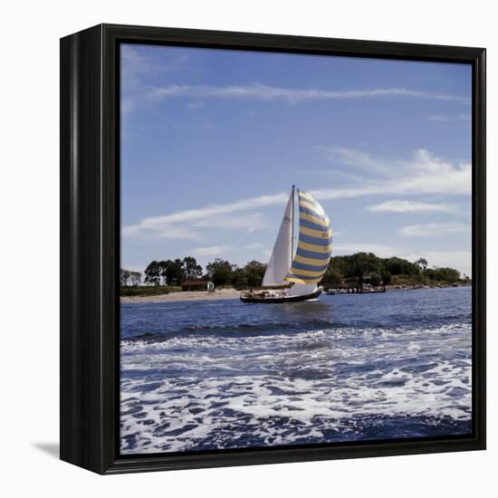 Long Island Sound, New York, USA-null-Framed Premier Image Canvas