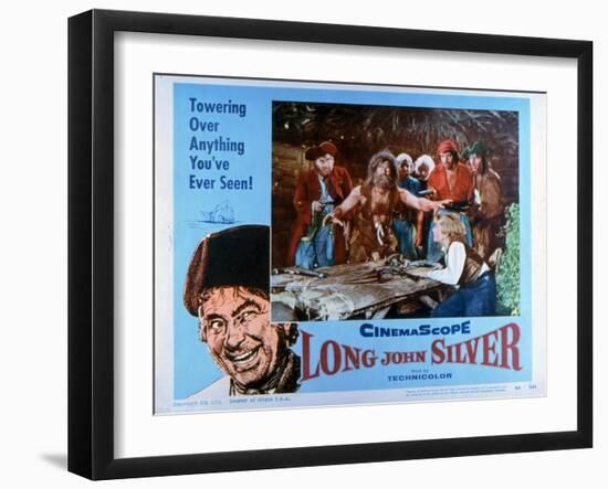Long John Silver, 1954-null-Framed Art Print