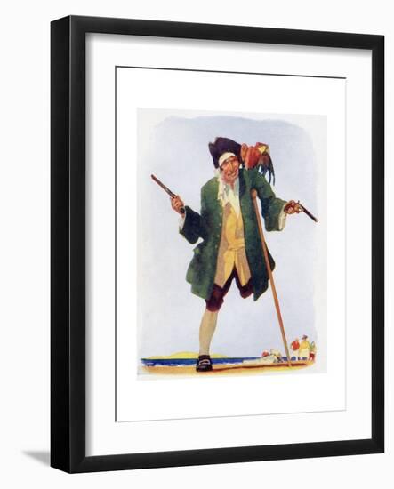 Long John Silver-null-Framed Giclee Print