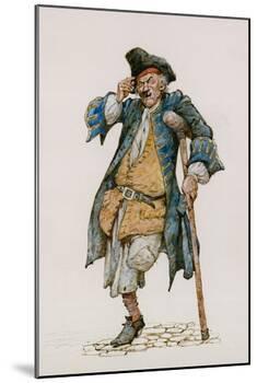 Long John Silver-Peter Jackson-Mounted Giclee Print