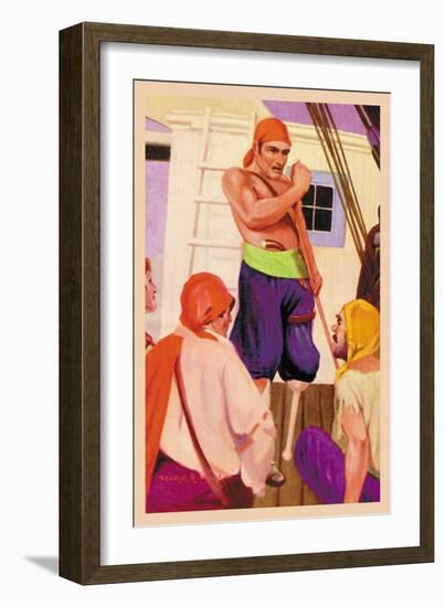 Long John Silver-George Taylor-Framed Art Print