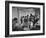 Long Line of Children Preparing to Receive their Free Lunches at the Rives Elementary School-John Dominis-Framed Photographic Print