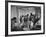 Long Line of Children Preparing to Receive their Free Lunches at the Rives Elementary School-John Dominis-Framed Photographic Print