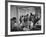 Long Line of Children Preparing to Receive their Free Lunches at the Rives Elementary School-John Dominis-Framed Photographic Print