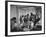 Long Line of Children Preparing to Receive their Free Lunches at the Rives Elementary School-John Dominis-Framed Photographic Print