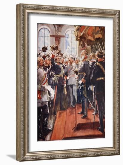 Long Live His Imperial Majesty Emperor William I'-Arthur C. Michael-Framed Giclee Print