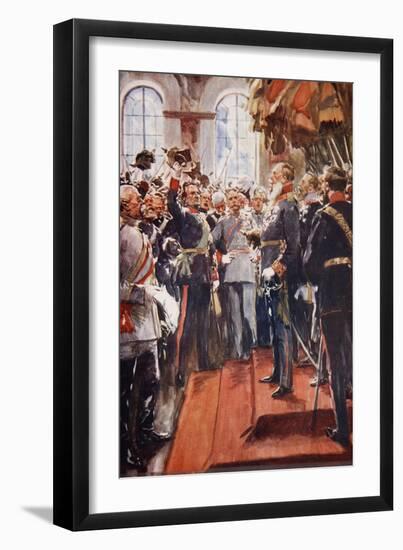 Long Live His Imperial Majesty Emperor William I'-Arthur C. Michael-Framed Giclee Print