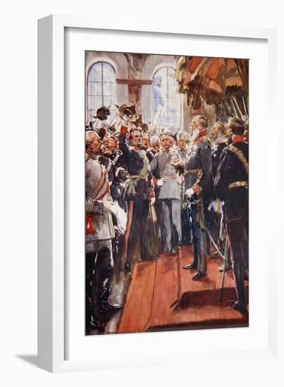 Long Live His Imperial Majesty Emperor William I'-Arthur C. Michael-Framed Giclee Print