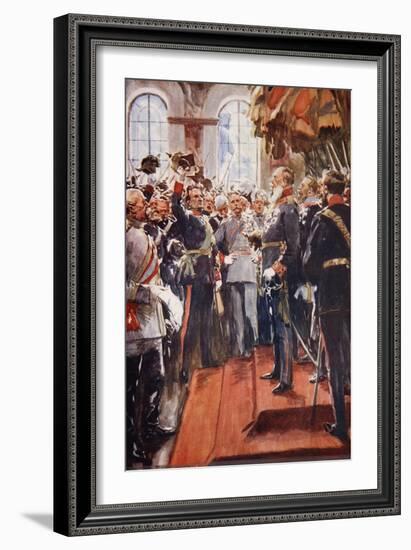 Long Live His Imperial Majesty Emperor William I'-Arthur C. Michael-Framed Giclee Print
