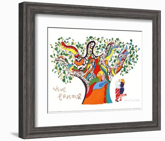 Long Live Love-Niki De Saint Phalle-Framed Art Print