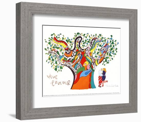 Long Live Love-Niki De Saint Phalle-Framed Art Print
