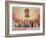 Long Live the Red Sun of the World's People, Chairman Mao, Chinese Cultural Revolution-null-Framed Giclee Print