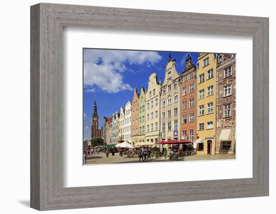 Long Market in Gdansk, Gdansk, Pomerania, Poland, Europe-Hans-Peter Merten-Framed Photographic Print