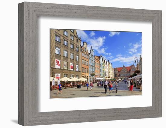 Long Market in Gdansk, Gdansk, Pomerania, Poland, Europe-Hans-Peter Merten-Framed Photographic Print