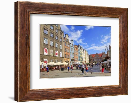 Long Market in Gdansk, Gdansk, Pomerania, Poland, Europe-Hans-Peter Merten-Framed Photographic Print