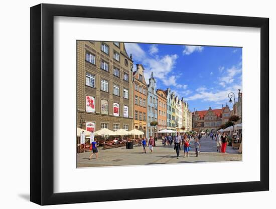 Long Market in Gdansk, Gdansk, Pomerania, Poland, Europe-Hans-Peter Merten-Framed Photographic Print