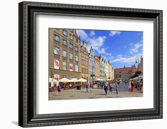 Long Market in Gdansk, Gdansk, Pomerania, Poland, Europe-Hans-Peter Merten-Framed Photographic Print