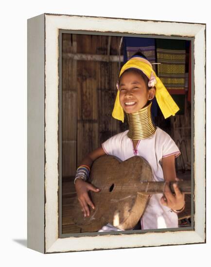 Long Neck Girl, Thailand-Gavriel Jecan-Framed Premier Image Canvas