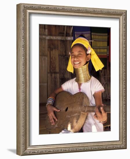 Long Neck Girl, Thailand-Gavriel Jecan-Framed Photographic Print