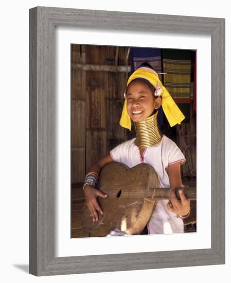 Long Neck Girl, Thailand-Gavriel Jecan-Framed Photographic Print