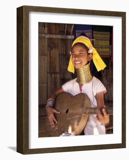 Long Neck Girl, Thailand-Gavriel Jecan-Framed Photographic Print