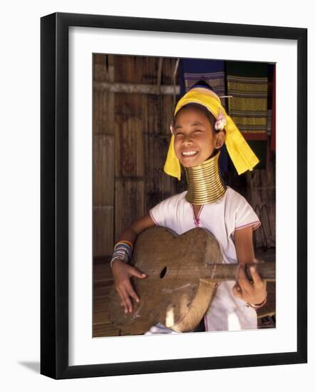 Long Neck Girl, Thailand-Gavriel Jecan-Framed Photographic Print