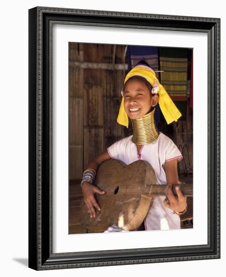 Long Neck Girl, Thailand-Gavriel Jecan-Framed Photographic Print