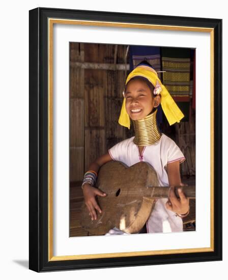 Long Neck Girl, Thailand-Gavriel Jecan-Framed Photographic Print