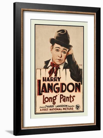 Long Pants-First National-Framed Art Print