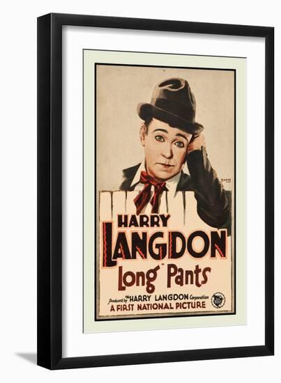 Long Pants-First National-Framed Art Print