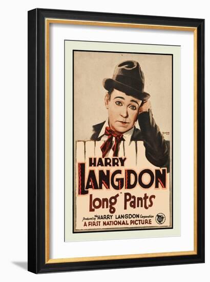 Long Pants-First National-Framed Art Print