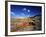 Long Petrified Log at Blue Mesa, Petrified Forest National Park, Arizona, USA-Bernard Friel-Framed Photographic Print